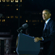 President Barack Obama addresses the crowd during a rally for Democratic presidential nominee Hillary Clinton on Independence Mall in Philadelphia on Nov. 7, 2016.
NICHOLAS KAMM/AFP/Getty Images